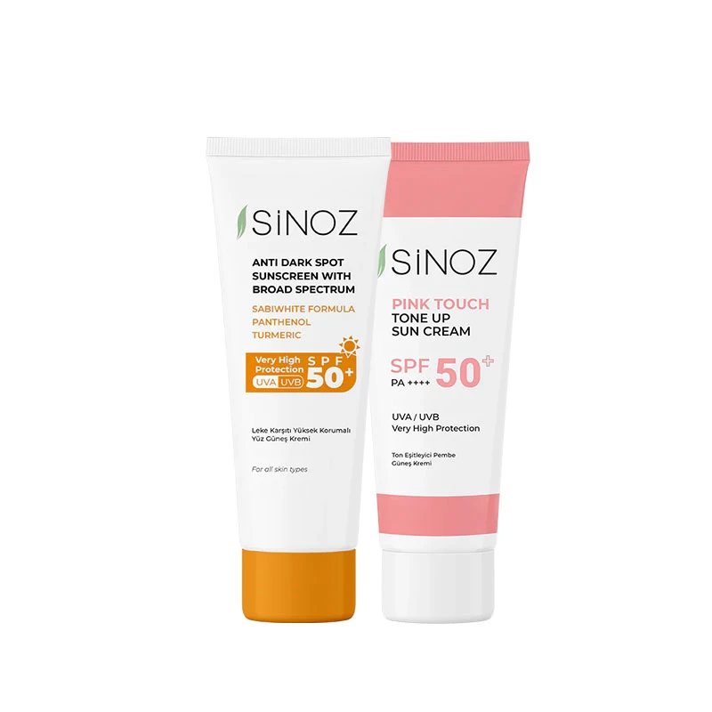 عرض Sinoz Anti Dark Spot + Sinoz Pink Touch Tone Up