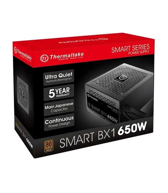 مزود الطاقة THERMALTAKE SMART BX1 650W 80 PLUS BRONZE