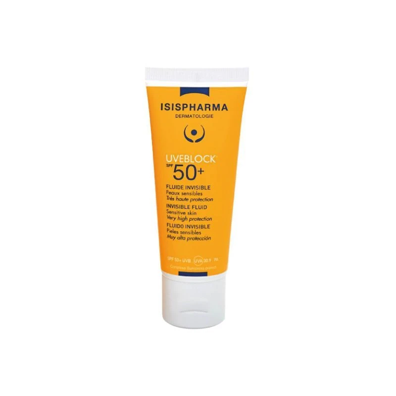 ISISPHARMA UVEBLOCK SPF 50 + سائل غير مرئي 40 مل