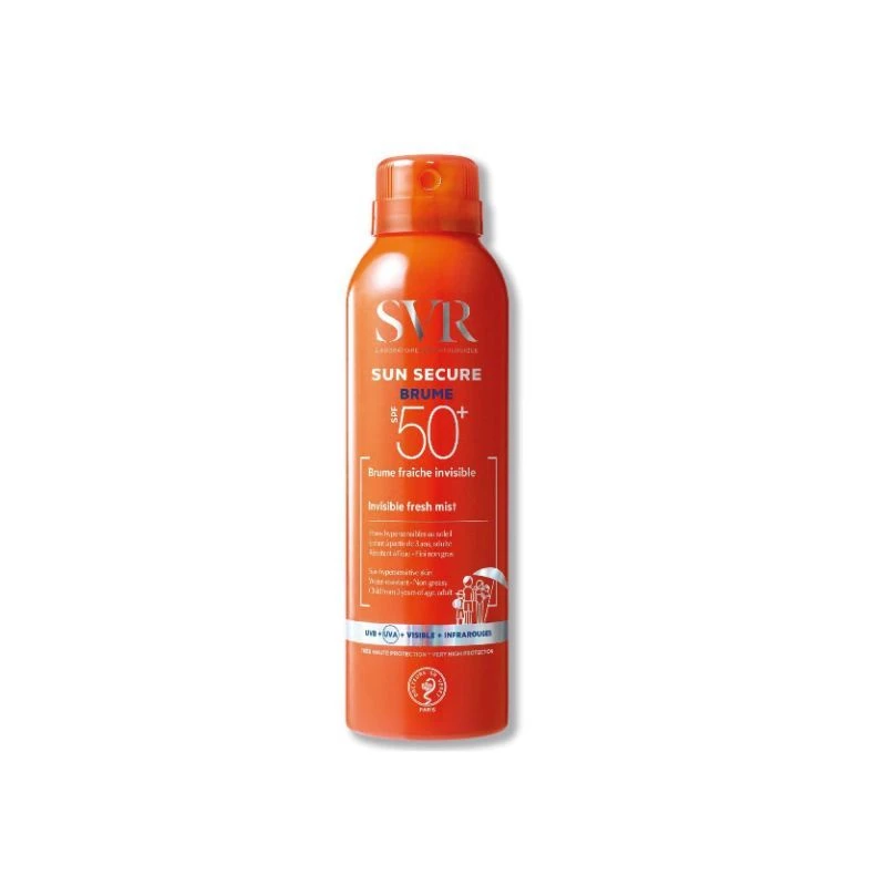 بخاخ واقي من الشمس SVR SUN SECURE BRUME SPF 50+ 200 مل