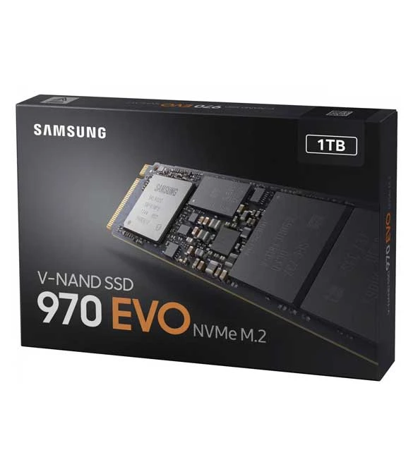 SSD داخلي 970 EVO NVME M.2 من سامسونج بسعة 1 تيرابايت