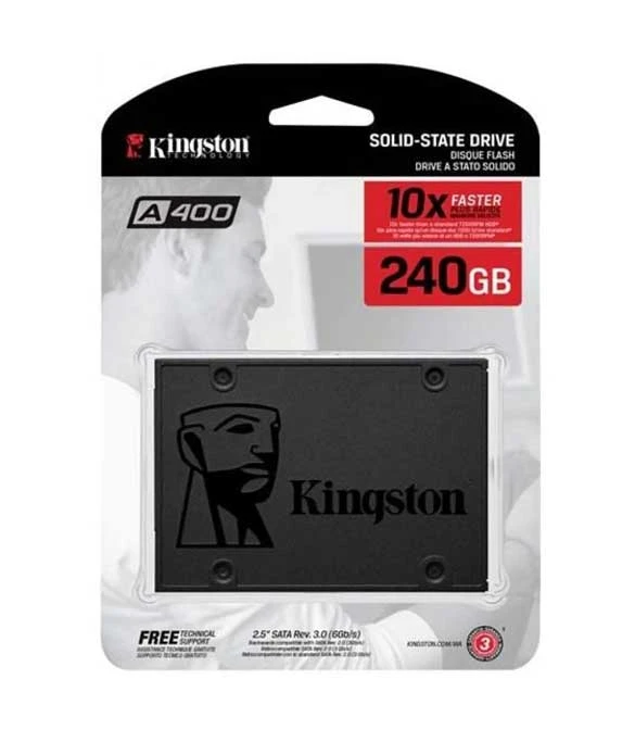 KINGSTON A400 240GB SATA III 2.5" TLC (SSD)