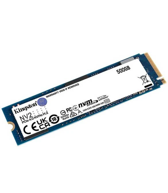 KINGSTON NV2 SSD بسعة 500 جيجابايت M.2 PCIe 4.0 NVMe