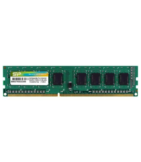 ذاكرة Silicon Power DDR3 UDIMM-1333 MHz بسعة 4 جيجابايت لسطح المكتب