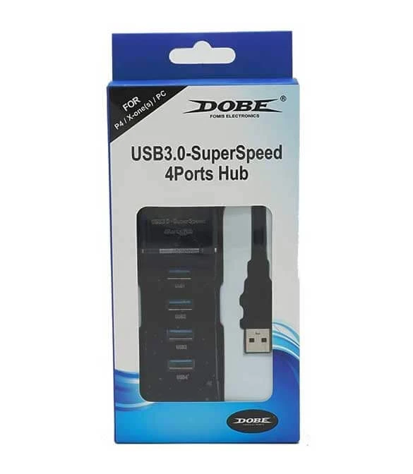 موزع USB 2.0 3.0 عالي السرعة من DOBE مزود بـ 4 منافذ