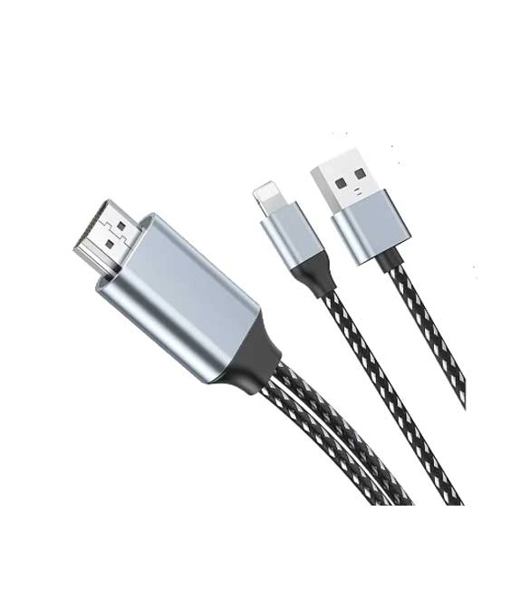 كابل WiWU X7L Lightning، USB-A إلى HDMI بطول 1.2 متر