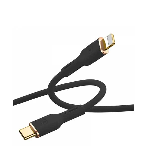 كابل WiWU Black Vitality YQ01 USB C إلى Lightning