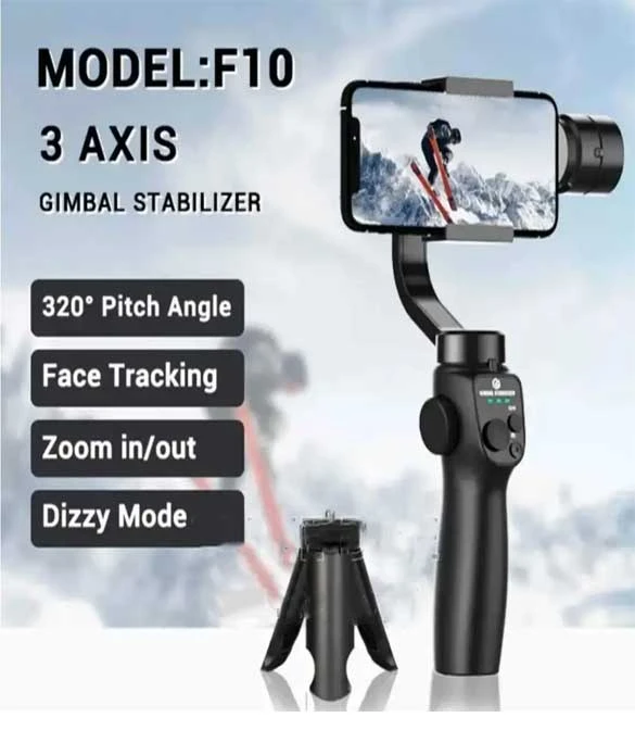 مثبت الهاتف الذكي F10 3 محاور Gimbal