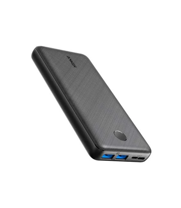 باور بانك أنكر USB C، PowerCore Essential 20000 PD - أسود