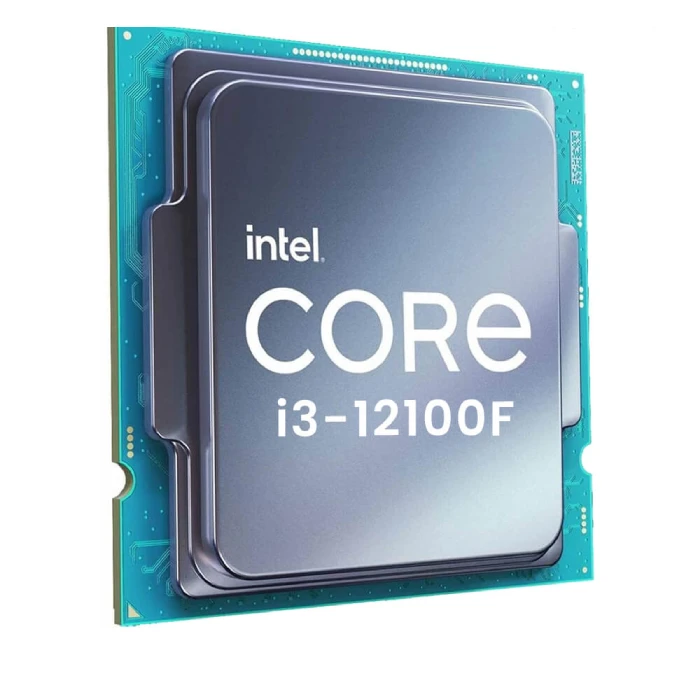 معالج Intel Core i3-12100F من الجيل الثاني عشر LGA1700، 4 أنوية، 8 خيوط، حتى 4.3 جيجاهرتز