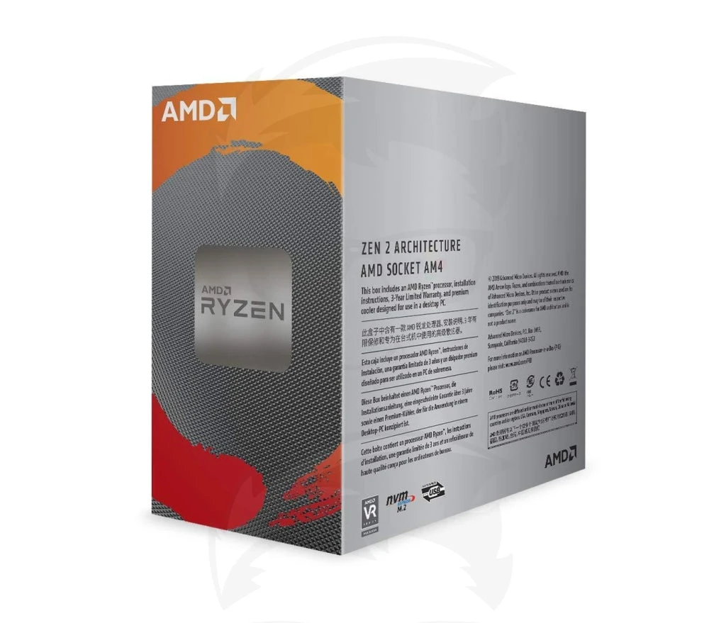 وحدة المعالجة المركزية لمعالج AMD Ryzen™ 5 3600