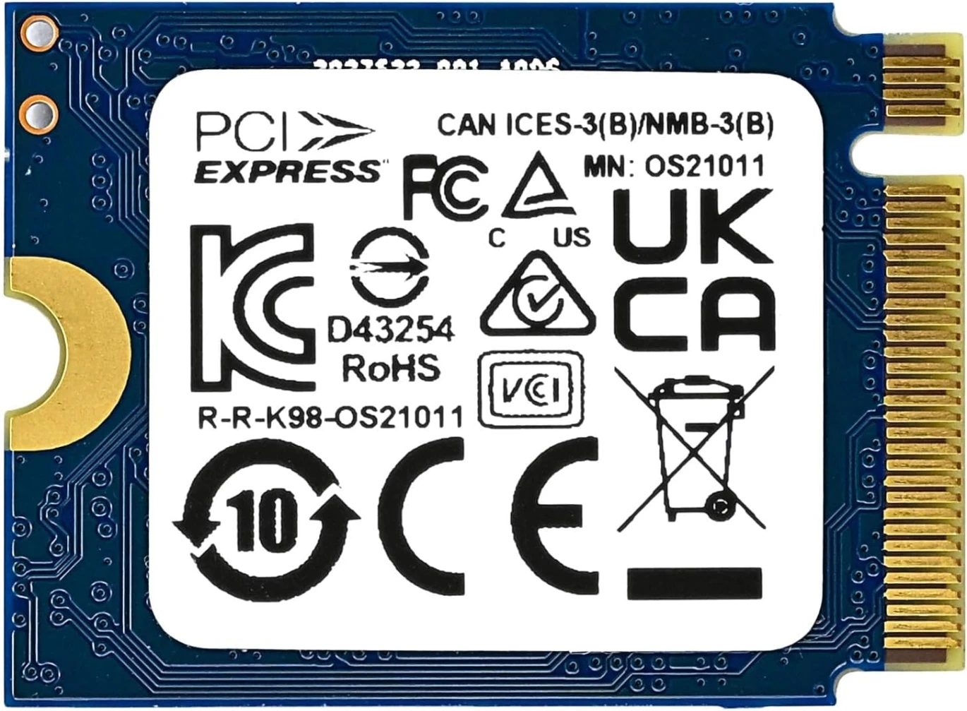 كينغستون OM3PGP41024P-A0 M.2 2230 1024GB SSD (TLC)