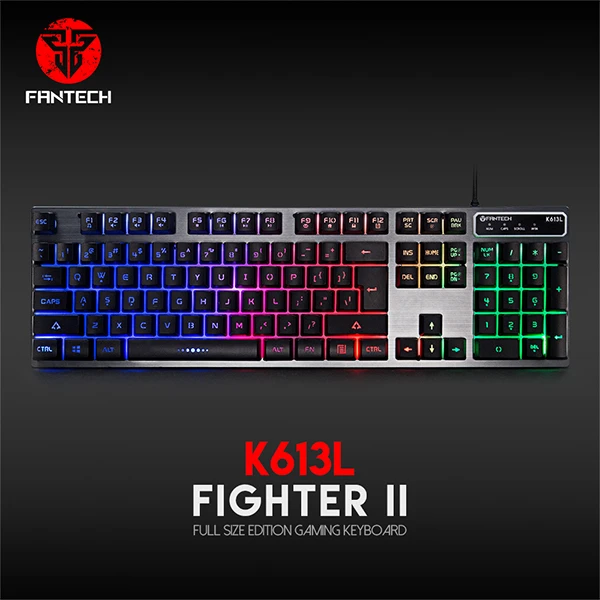 لوحة مفاتيح الألعاب FANTECH K613L Fighter II Full Size Edition