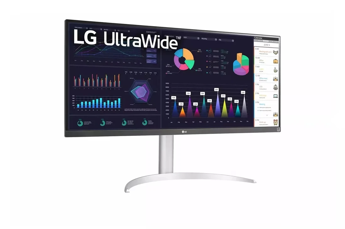 شاشة LG 34WQ650-B UltraWide™ Full HD IPS 21:9 مقاس 34 بوصة