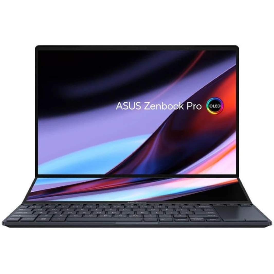 Asus Zenbook Pro Duo UX8402ZE 14 OLED Core i7 12th RTX 3050TI Dual Screen 2K Laptop