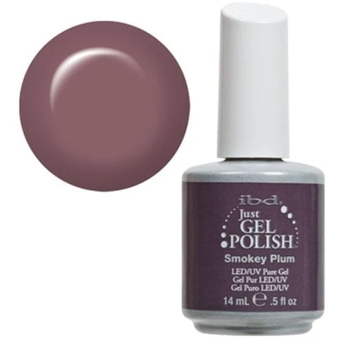 طلاء جل IBD Just Smokey Plum