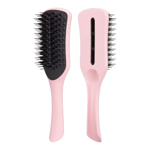 فرشاة شعر سهلة الجفاف والاستخدام من Tangle Teezer، وردي داكن/أسود