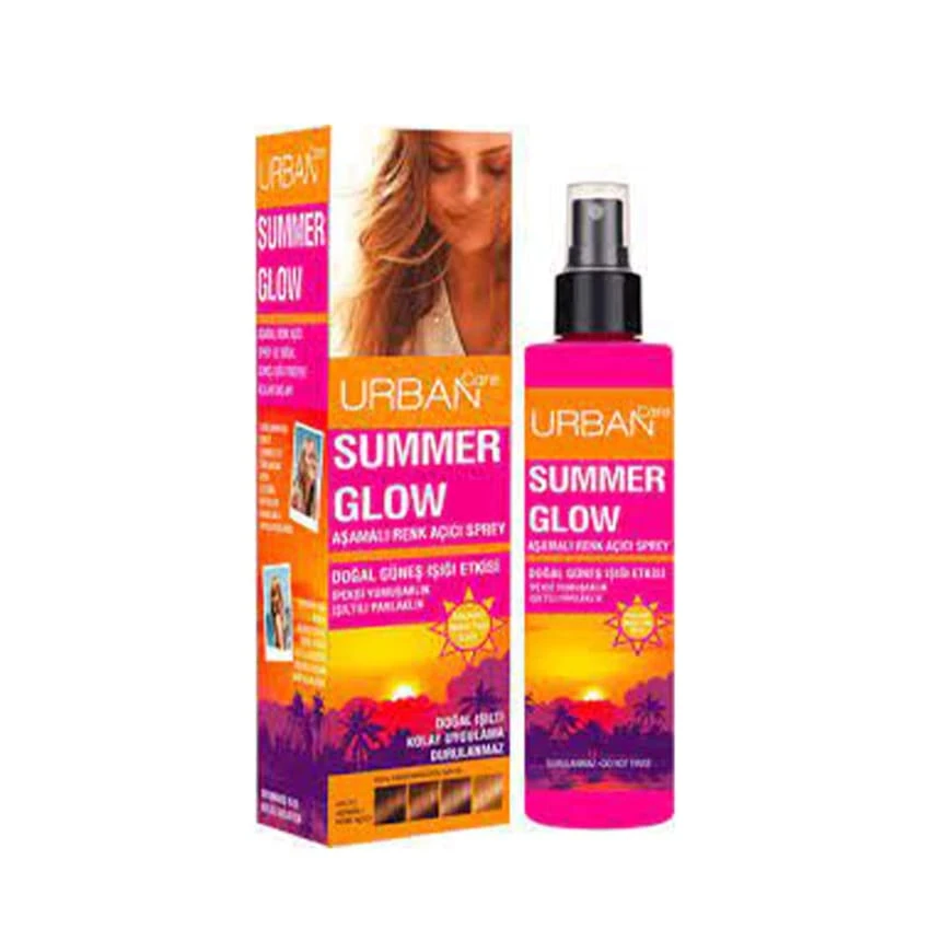 بخاخ تفتيح البشرة المتقدم Sun in Summer Glow من Urban Care سعة 150 مل