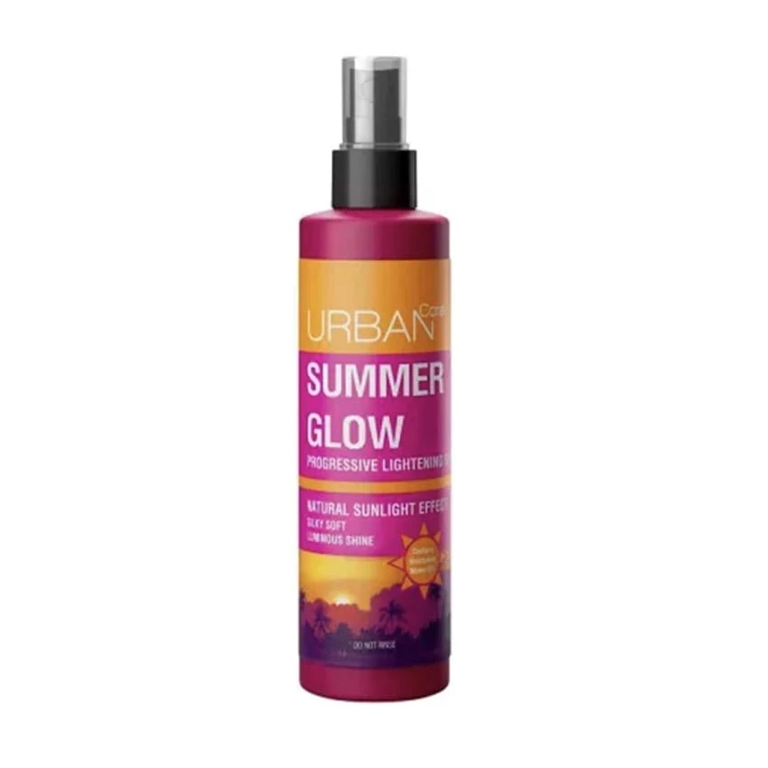 بخاخ تفتيح البشرة المتقدم Sun in Summer Glow من Urban Care سعة 150 مل