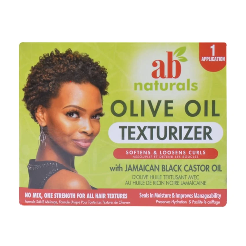 مستحضر تصفيف الشعر من Ab-Naturals بزيت الزيتون وزيت الخروع الأسود الجامايكي