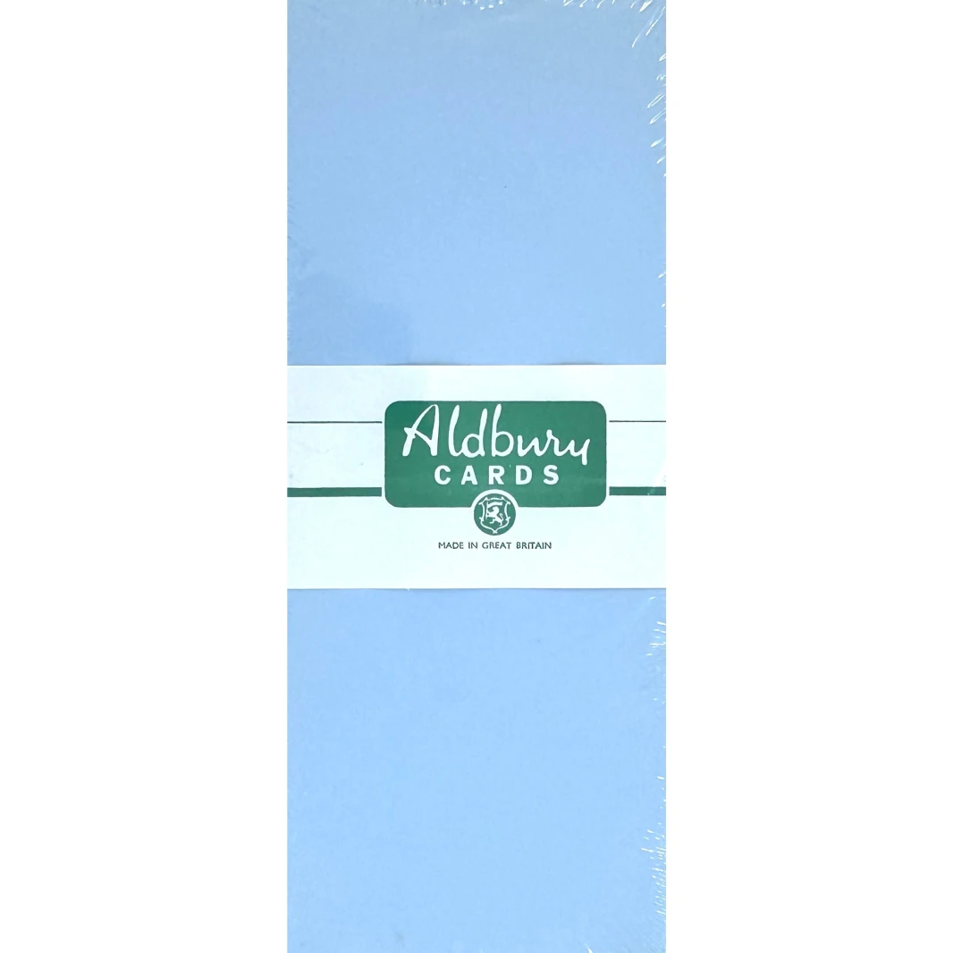 بطاقات دعوة قابلة للطي من Aldbury Vintage Plain Bi-fold Card Stock 240g 125x102mm - عبوة من 50