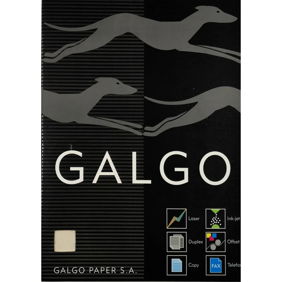 ورق Galgo Smooth Quartz Natural Fiber 120g A4 - عبوة من 100 ورقة