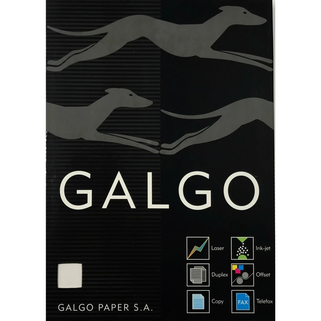 ورق Galgo Laid Quartz Natural Fiber Water-marked 120g A4 - عبوة من 100 ورقة