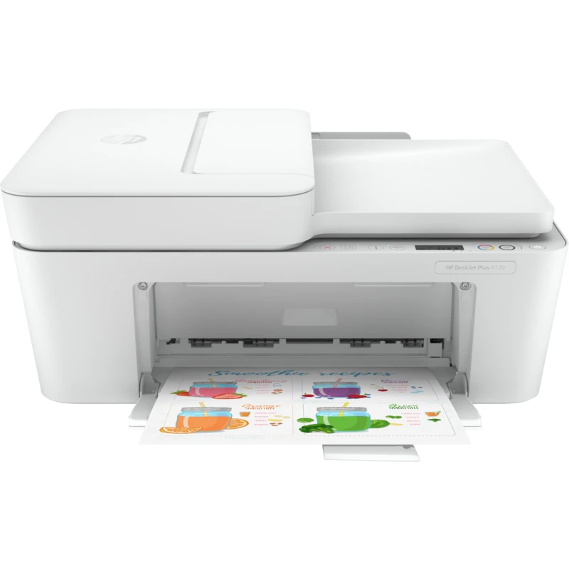 طابعة HP DeskJet Plus Simple Multitasking اللاسلكية 4120