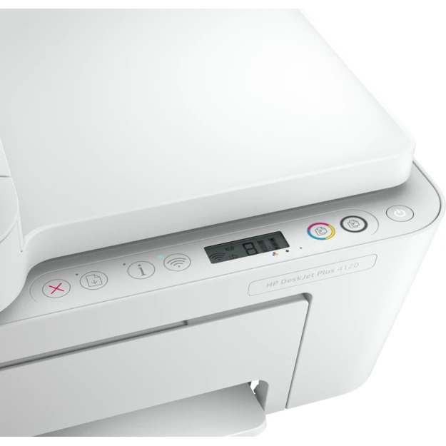 طابعة HP DeskJet Plus Simple Multitasking اللاسلكية 4120