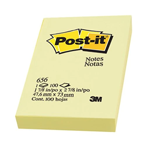 ملاحظات 3M Post-it® مقاس 2 بوصة × 3 بوصة