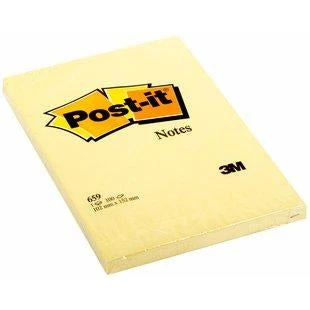 ملاحظات 3M Post-it® مقاس 4 × 6 بوصة