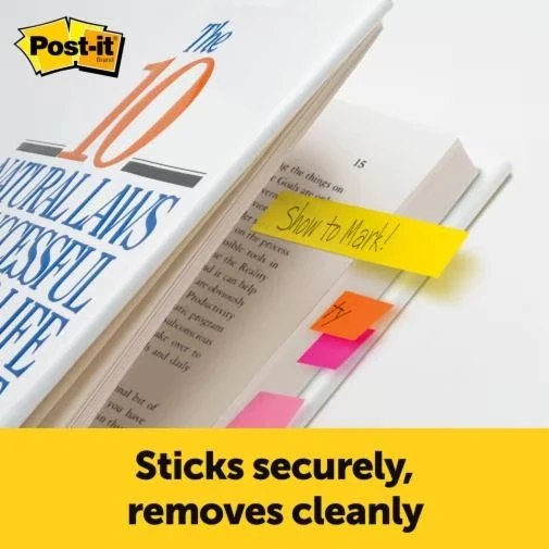 علامات الصفحات Post-it® من 3M / عبوة من 5 قطع