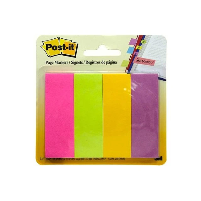 أقلام تحديد 3M Post-it®Page / عبوة من 4 قطع (Ultra)