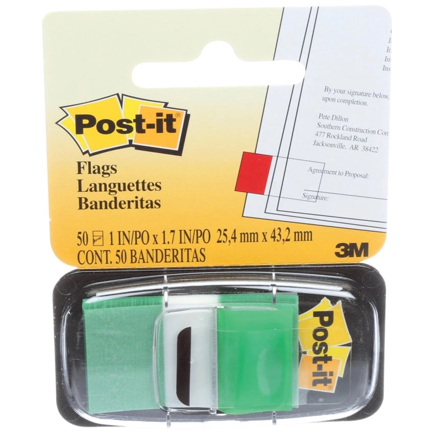 أعلام 3M Post-it® الملونة - ألوان متنوعة