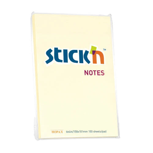 مجموعة من 3 أقلام باستيل من Hopax Stick'n Notes مقاس 6 × 4 بوصة