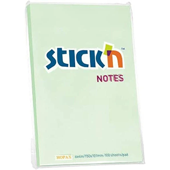 مجموعة من 3 أقلام باستيل من Hopax Stick'n Notes مقاس 6 × 4 بوصة