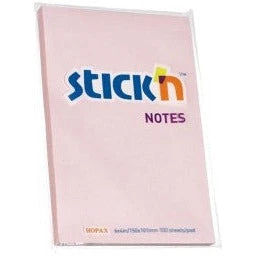 مجموعة من 3 أقلام باستيل من Hopax Stick'n Notes مقاس 6 × 4 بوصة