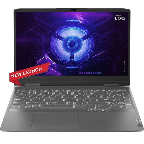 لاب توب الألعاب Lenovo LOQ 15IRH8 – Intel Core I5-13420H – RTX 3050 6GB – شاشة 15.6 بوصة FHD IPS 144Hz – رمادي عاصف