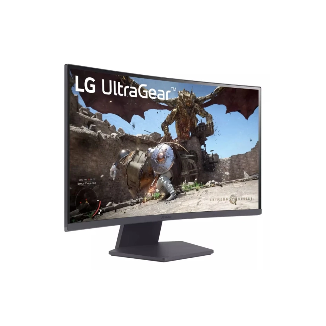 شاشة الألعاب المنحنية LG 27GS60QC-B 27 UltraGear™ QHD 180Hz 1ms AMD FreeSync™ HDR10 1000R