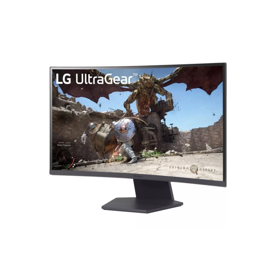 شاشة الألعاب المنحنية LG 27GS60QC-B 27 UltraGear™ QHD 180Hz 1ms AMD FreeSync™ HDR10 1000R