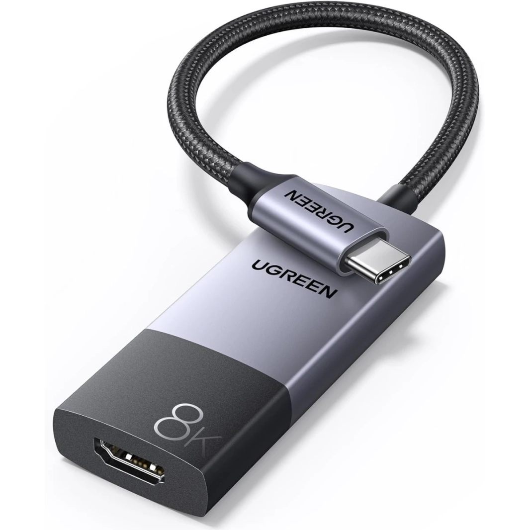 محول USB C إلى HDMI 2.1 من UGREEN بدقة 8K@60Hz و4K@240Hz