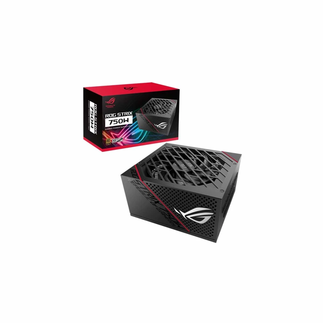 مروحة ASUS ROG Strix 750 Full Modular 80+ Gold 750W 0dB Axial Tech