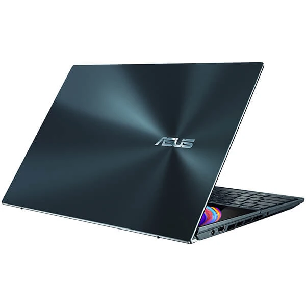 ASUS ZENBOOK PRO DUO 15 OLED UX582ZW - Intel Core i9-12900H - RTX 3070 Ti 8GB - شاشة 15.6 بوصة UHD 4K معتمدة من VESA - لوحة لمس 4K