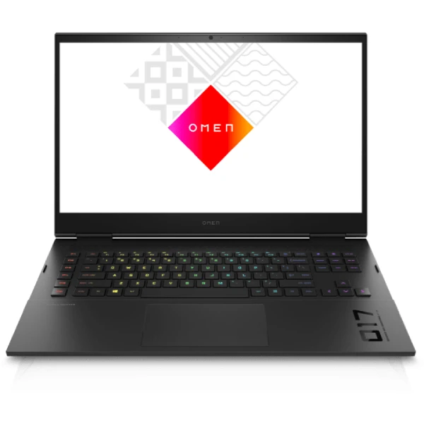 كمبيوتر محمول للألعاب HP OMEN 17 - معالج Intel Core i9-13900HX 24 نواة - RTX 4090 16GB - شاشة 17 بوصة QHD IPS 2K - 165 هرتز