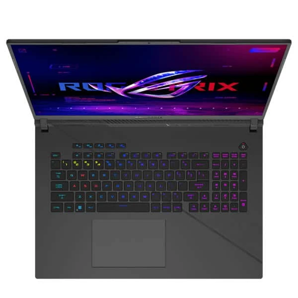 لاب توب ASUS ROG Strix G18 G814 للألعاب - Intel Core i9-14900HX - RTX 4070 8GB - شاشة 18 بوصة 2.5K WQXGA IPS 240Hz - أخضر فولت (حزمة كاملة) ماوس وحقيبة ظهر