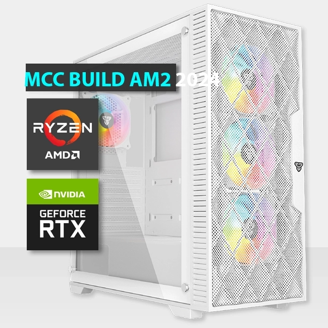 MCC AM2-24 - MIDAS Gaming PC Build || AMD Ryzen 9 7900X 12-core - بطاقة رسوميات GIGABYTE RTX 4070 Ti SUPER EAGLE OC ICE سعة 16 جيجابايت