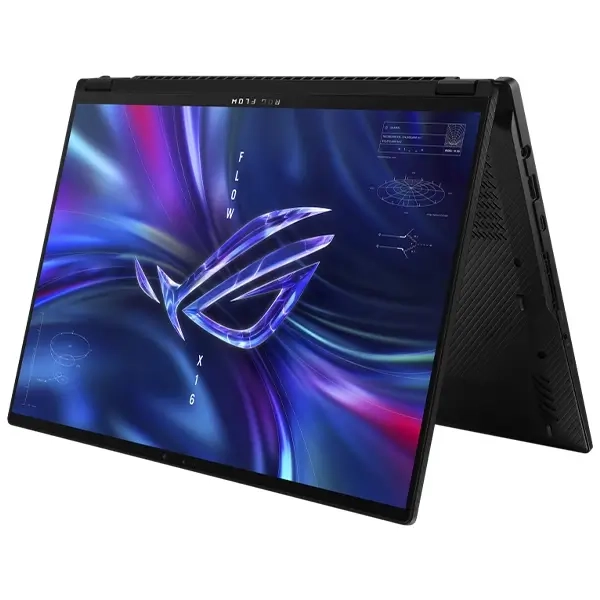 كمبيوتر محمول للألعاب بشاشة تعمل باللمس ASUS ROG Flow X16 (2023) GV601 - Intel Core i9-13900H من الجيل الثالث - RTX 4060 8GB DDR6 - شاشة 16 بوصة بدقة 2.5K WQXGA بمعدل تحديث 240 هرتز