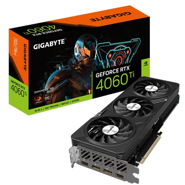 بطاقة رسوميات GIGABYTE GeForce RTX 4060 Ti GAMING OC 16G