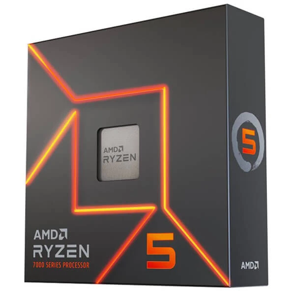 معالج AMD Ryzen 5 7600X سداسي النواة - صندوق