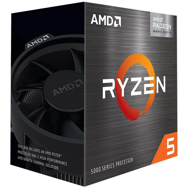 معالج AMD Ryzen 5 5600G سداسي النواة - صندوق